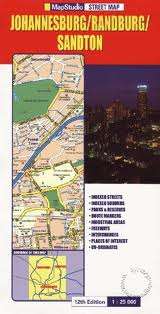Mapstudio Jhb/Randburg/Sandton  Street Map