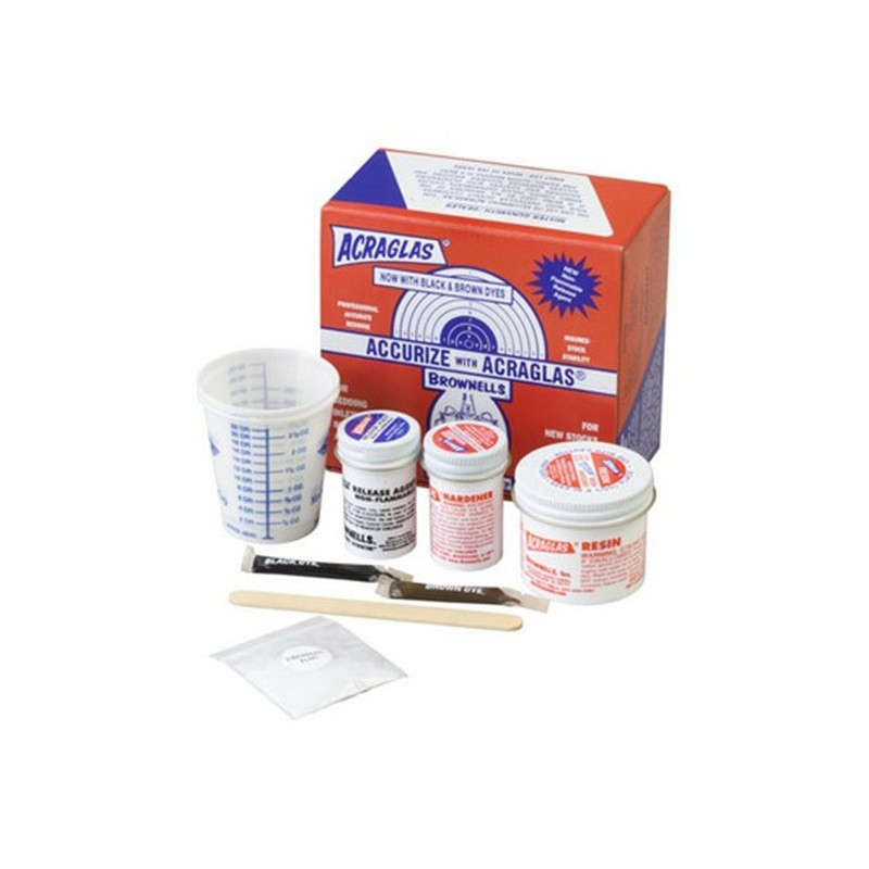 Brownells Acraglas 2-Gun Kit 2oz