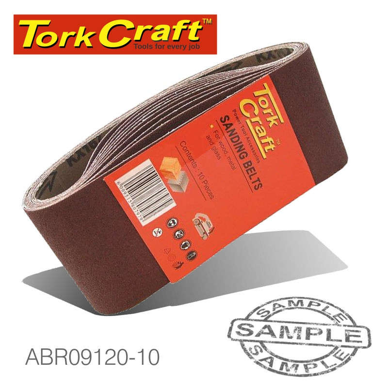 Tork Craft Sanding Belt 75 X 533mm 120grit 10/Pack