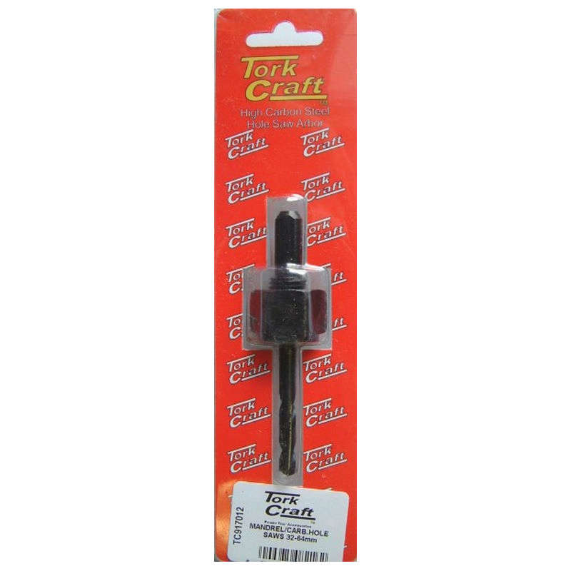 Tork Craft Mandrel For Carbon Steel Hole Saws 32 - 86mm