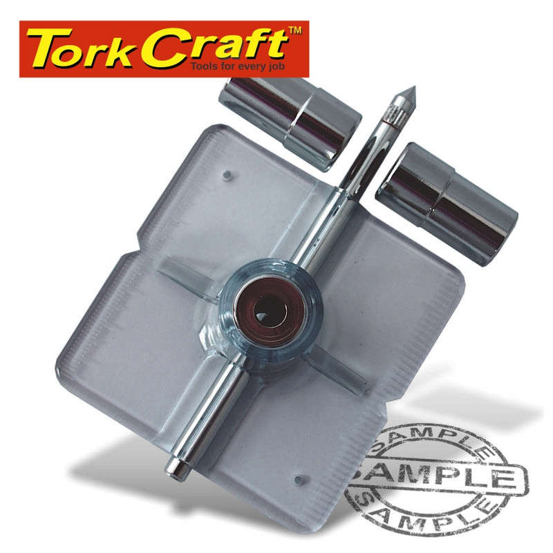 Tork Craft Dowelling Kit Jig 5 Piece For 6 8 & 10mm Dowels