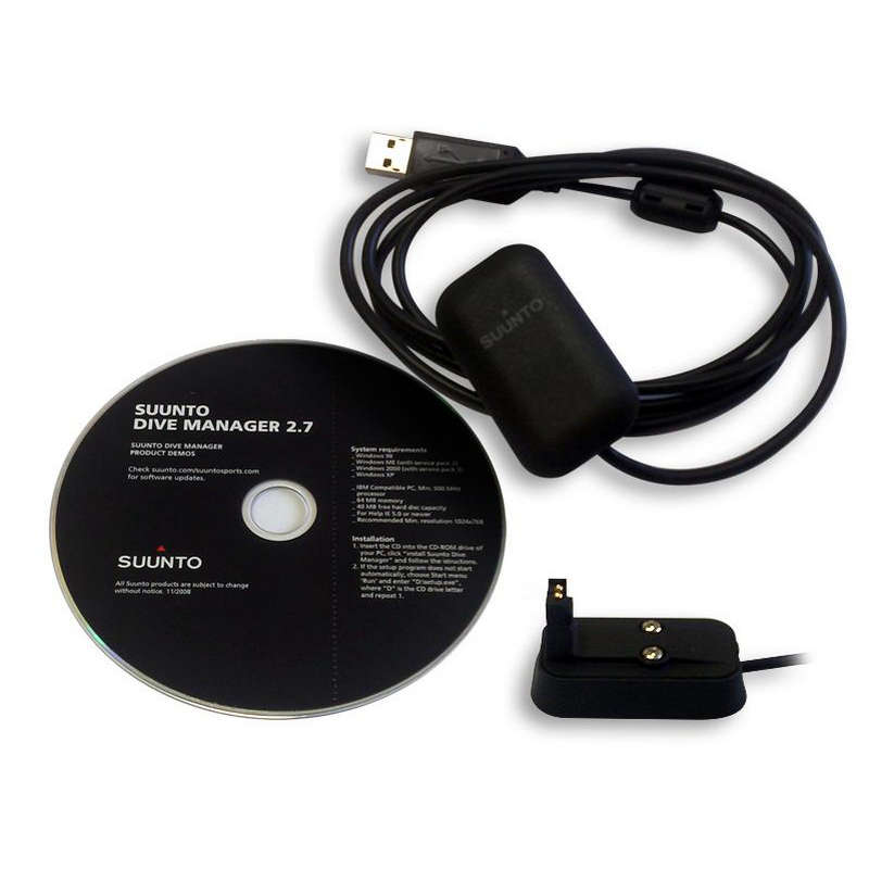 Suunto Dive Manager - USB for Vytec/Cobra/Vyper/Zoop/Mosquito/D3