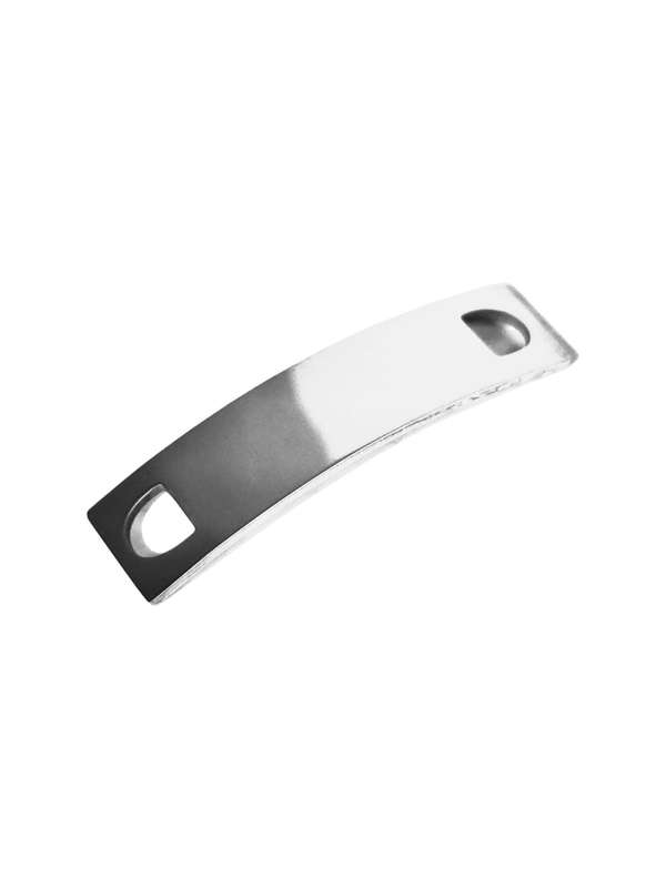 Bracelet connecor curved bar, 38mm