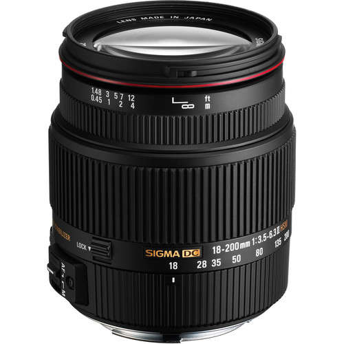 Sigma 18-200mm f/3.5-6.3 II DC OS HSM Lens for Canon Digital EOS *AVAILABLE IMMEDIATELY*