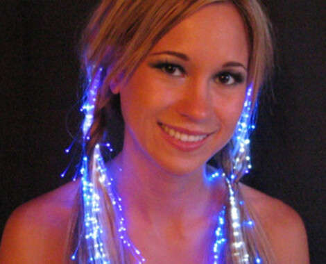 Light Up Your Hair With Light Up Hair Extentions