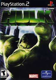 HULK PLAYSTATION 2 GAME