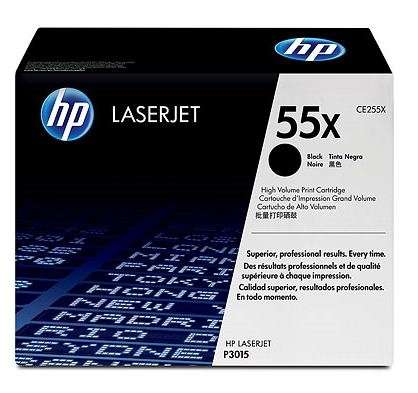 HP 55X 2-pack High Yield Black Original LaserJet Toner Cartridges