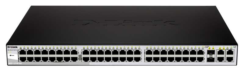 D-Link 48 Port Web Smart Switch - DGS-1210-52