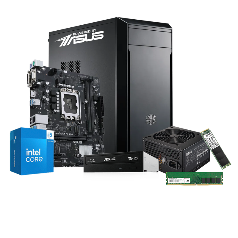 RCT Powered By ASUS PC with Intel Core i5 8GB RAM 500GB SSD HDMI WIN11 SL