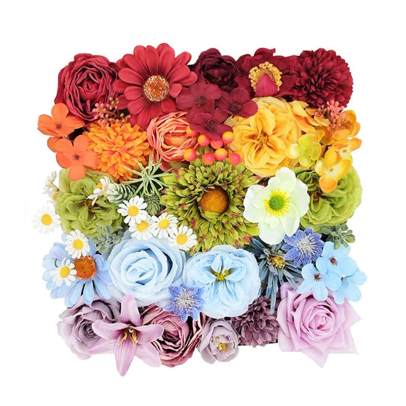 Artificial Flowers Bouquets Box Set for DIY Decorations