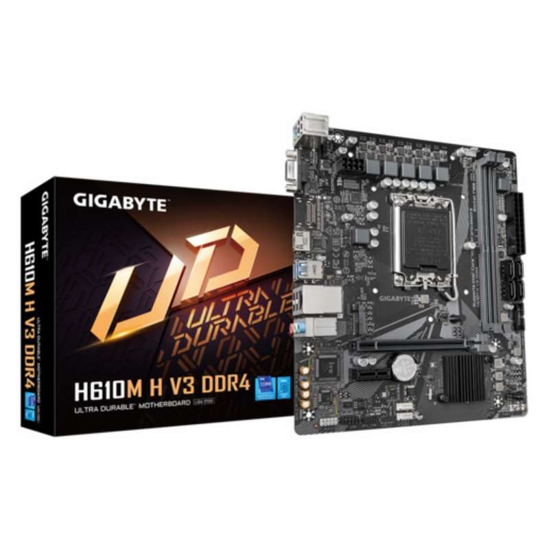 Gigabyte H610M H V3 DDR4 Intel LGA 1700 mATX Motherboard