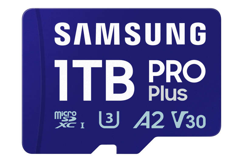 Samsung MB-MD1T0SA PRO Plus microSDXC 1TB Memory Card; Read : up to 180MB/s Write : up to 130MB/s...