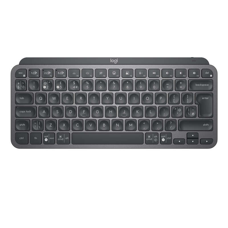 Logitech MX Keys Mini Minimalist Wireless Illuminated Keyboard - Graphite