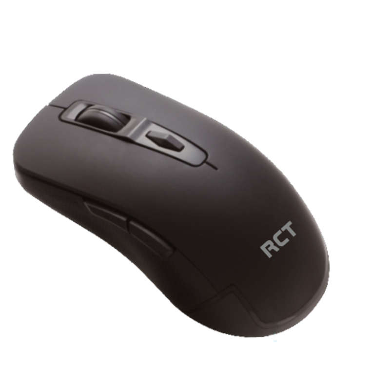 RCT WT12  WIRELESS OPTICAL USB MOUSE; BLACK; 3100 DPI