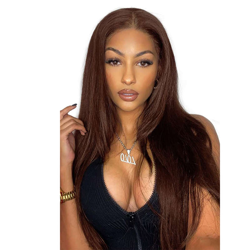 23inch 1 Piece Straight Clips in hair extensions Clip For Women - 2/33#