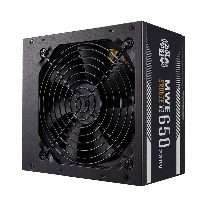 Cooler Master MWE 650W EU 230V ATX V2 80+ Bronze PSU-BK