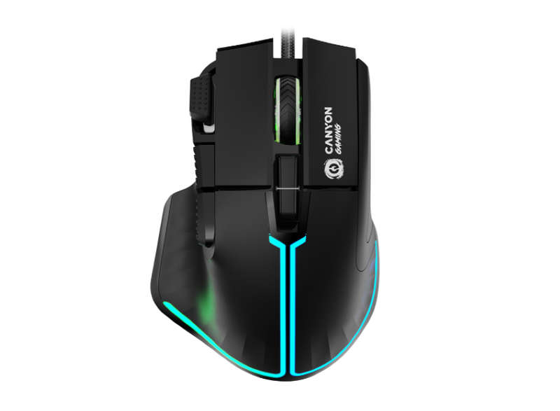 CANYON mouse Fortnax GM-636 RGB 9buttons Wired Black