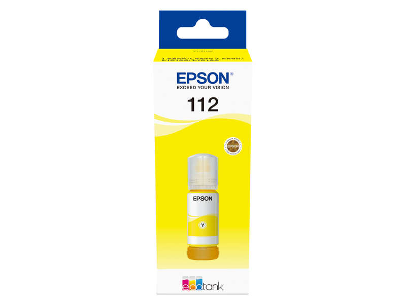 Epson 112 EcoTank Pigment Yellow ink bottle (70 ml)