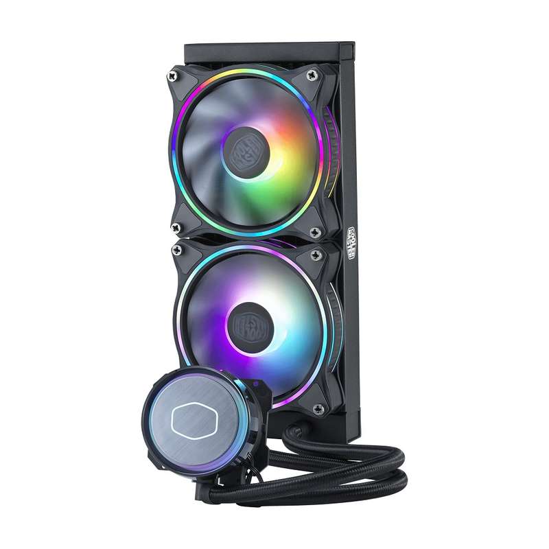 Cooler Master MasterLiquid ML240 Illusion CPU Cooler-Black
