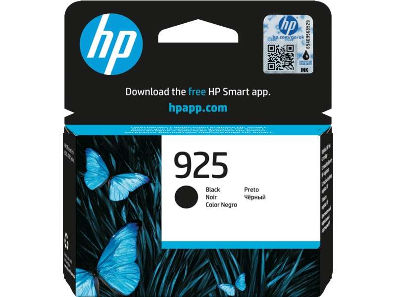 HP Blister 925 Original Black Ink Cartridge  For HP Officejet Pro 8120 series: HP Officejet Pro 8...