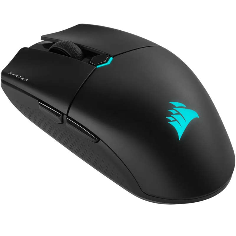 Corsair Wireless Mouse - Katar Elite RGB Gaming Mouse - Mouse for Laptop