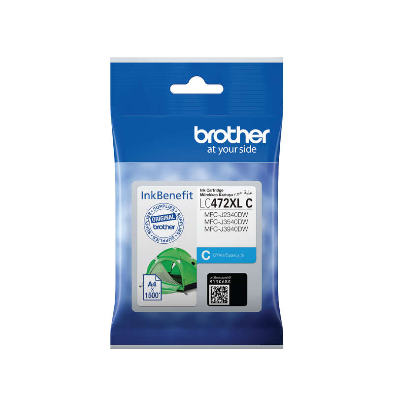Brother LC - 472XL Cyan