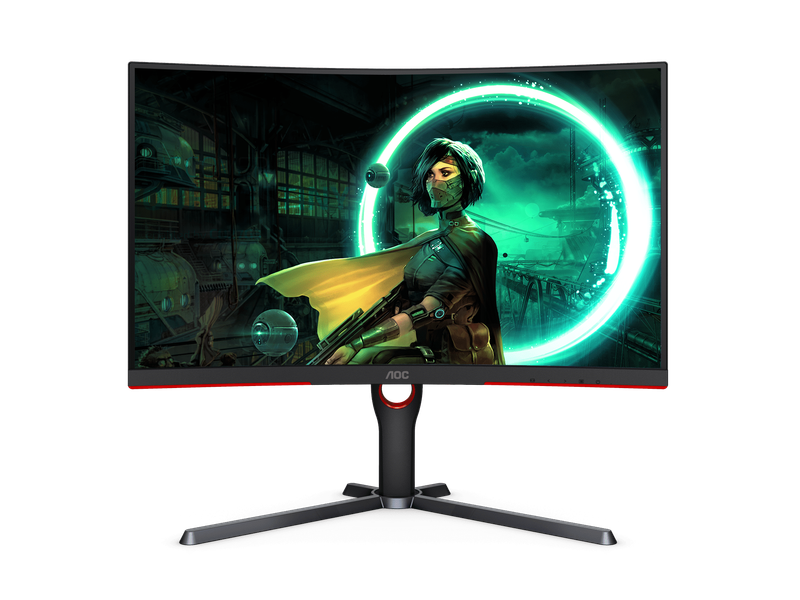 AOC CQ27G3S Gaming 165Hz 1ms 27" QHD Curved Gaming Monitor