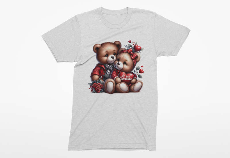 Be My Valentine Unisex Graphic T-Shirt (Medium)