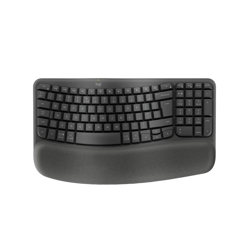 Logitech Wave Keys Wireless Ergonomic Keyboard