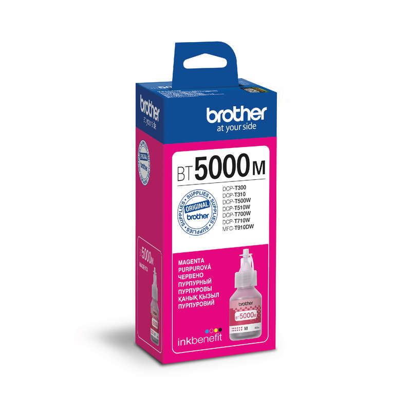 Brother BT-5000M Magenta Ink Bottle