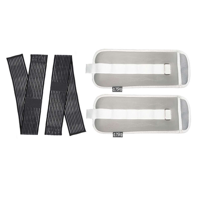 Webuy Ankle Weights Pair Set With Adjustable Strap - Grey
