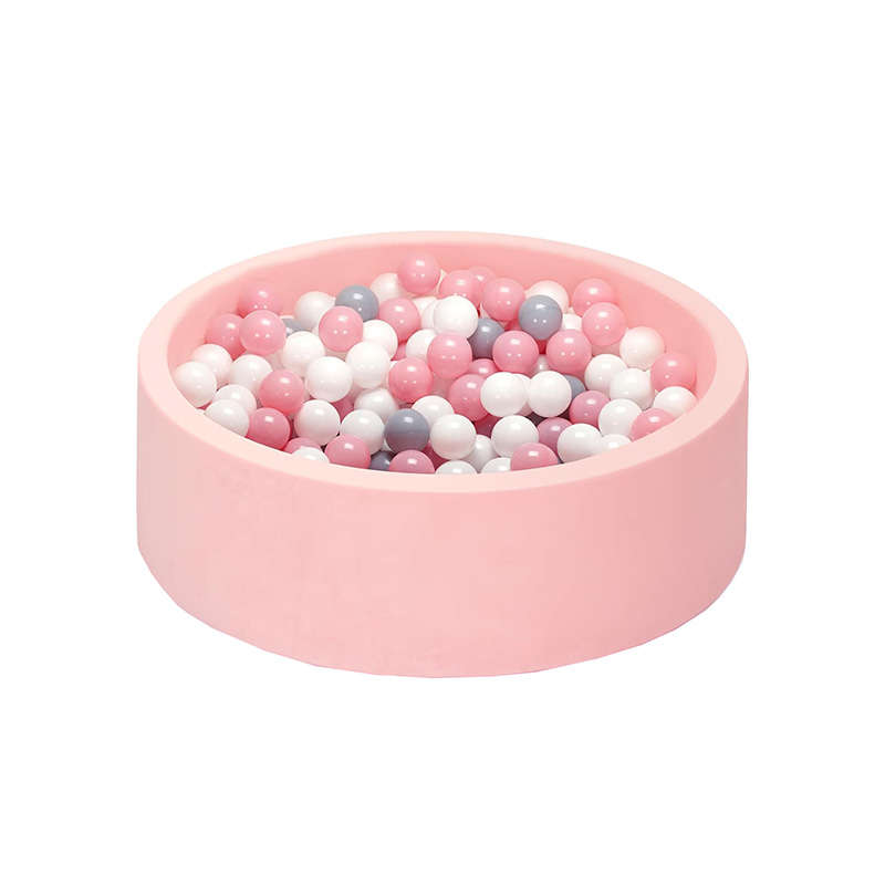 Foam Ball Pit for Kids & Babies - Soft, Safe, and Sensory Fun! - Pink