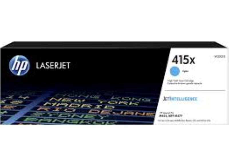 HP 415X Cyan LaserJet Toner Cartridge,6,000 pages
