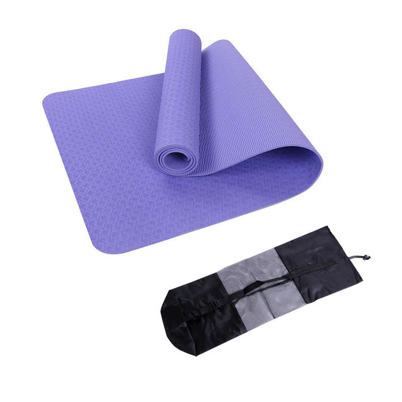 DHAO Eco Friendly Non Slip Fitness Exercise Yoga Mat - Violet