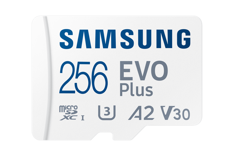 Samsung MB-MC256SA EVO Plus microSDXC 256GB Memory Card; Read : up to 160MB/s Write : Lower than ...