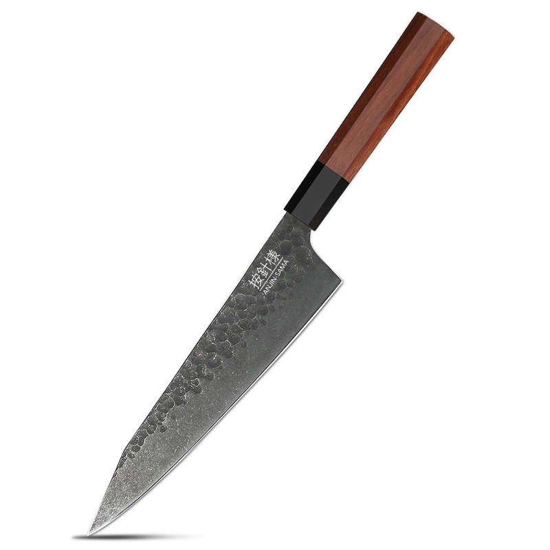 ANJIN SAMA Premium Hammered Chef Knife Kiritsuke knife - DMS-327C