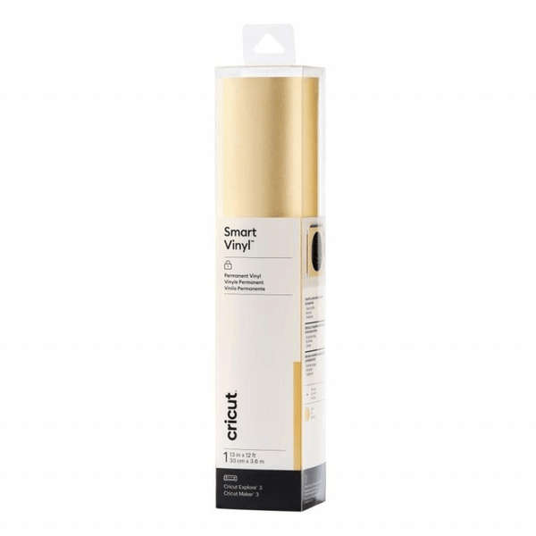 Cricut Smart Vinyl Permanent 33x366cm 1-sheet Shimmer Gold