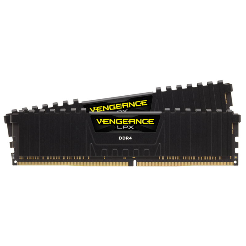 Corsair Vengeance LPX 16GB (2 x 8GB) DDR4 3200MHz C16 Memory Kit - Black