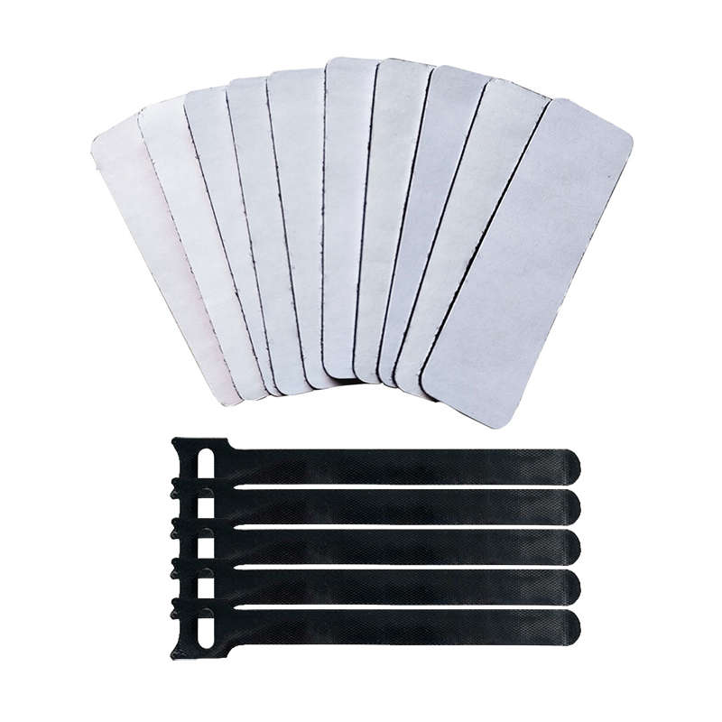 DHAO Hook And Loop Strips Reclosable Heavy Duty Mounting Tape - Black