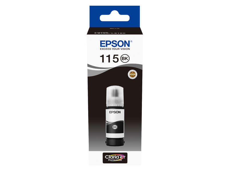 Epson 115 EcoTank Pigment Black ink bottle (70 ml)