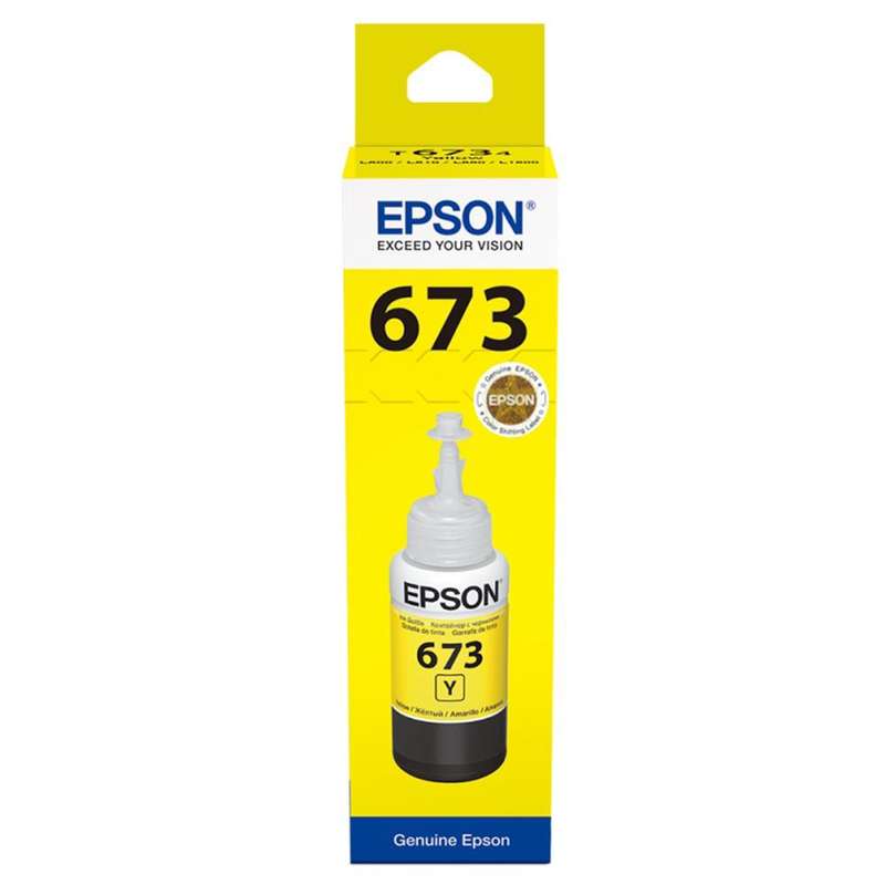 Epson 673 Ink Bottle Yellow 70ml