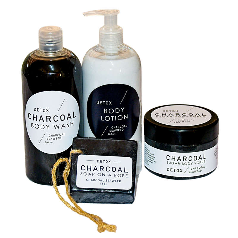 Detox Charcoal Pamper Set -  Handmade