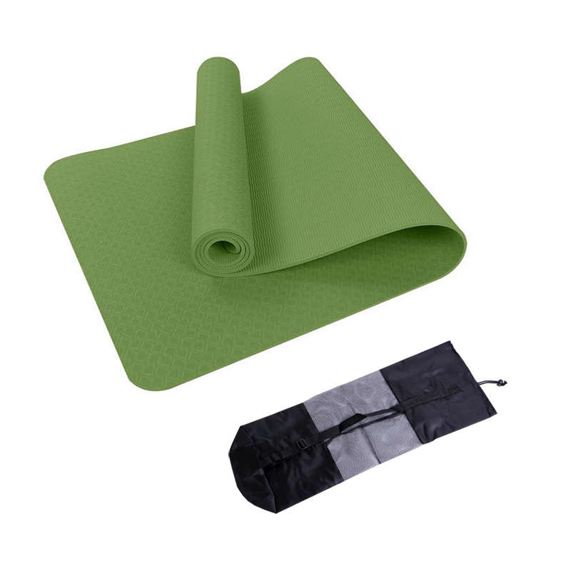 DHAO Eco Friendly Non Slip Fitness Exercise Yoga Mat - Green