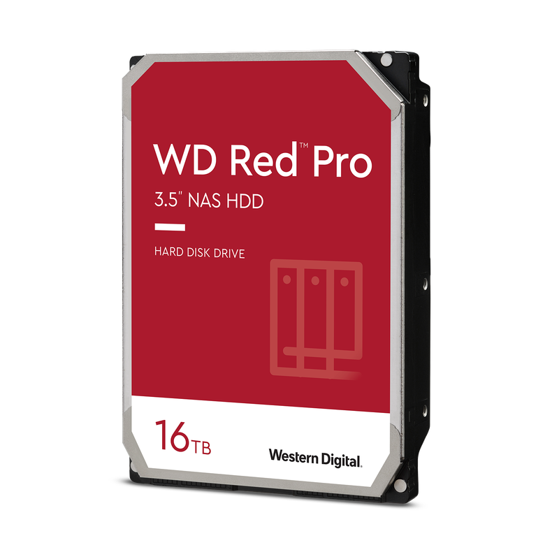 Western Digital WD Red Pro WD161KFGX 16 TB Hard Drive - 3.5'' Internal - SATA (SATA/600) - 7200rpm