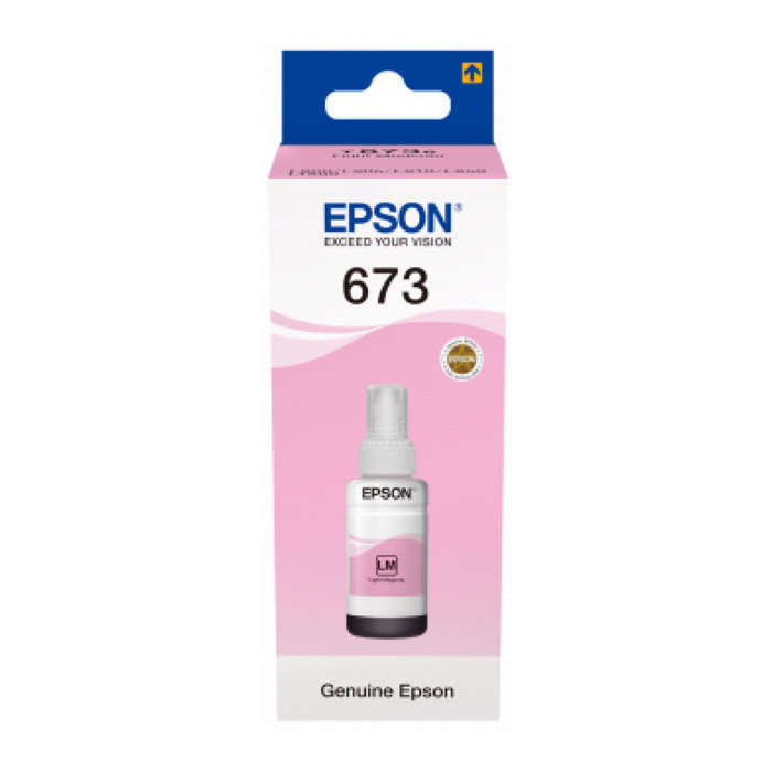 Epson 673 Ink Bottle Light Magenta 70ml