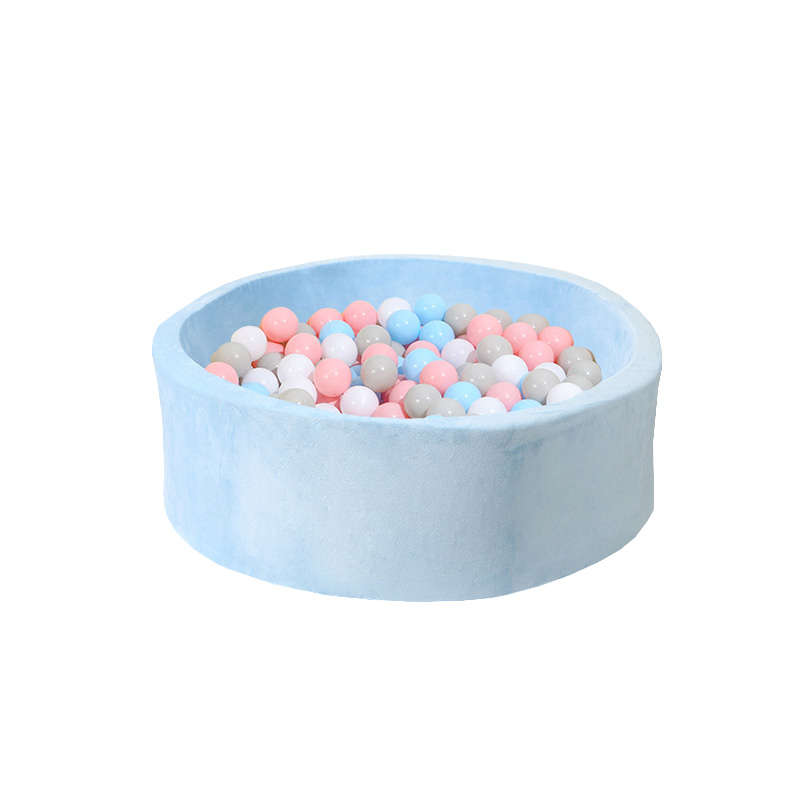 Foam Ball Pit for Kids & Babies - Soft, Safe, and Sensory Fun! - Blue