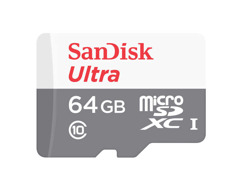 Sandisk Ultra 64GB Class 10 MicroSDXC Card
