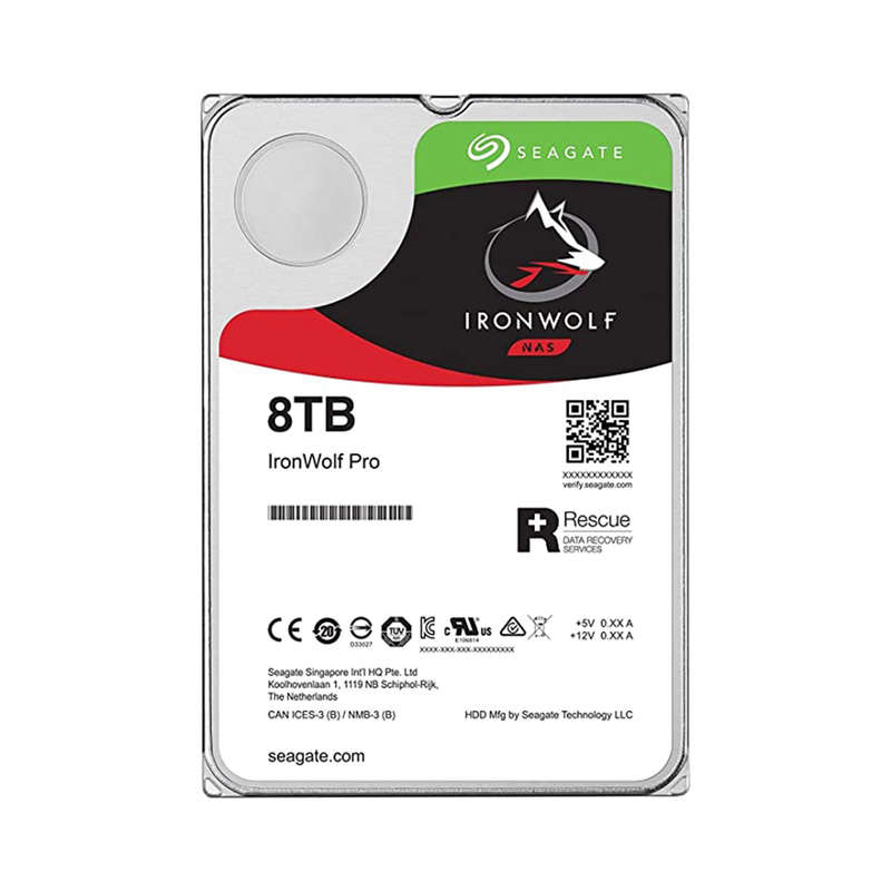Seagate Ironwolf Pro 8TB 3.5" NAS HDD