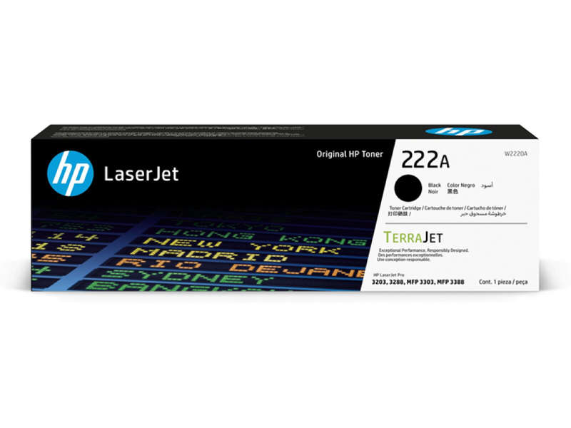HP 222A Black Original LaserJet Toner Cartridge