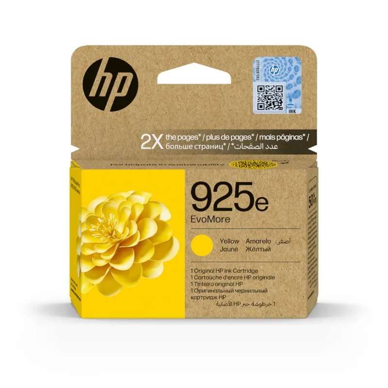 HP 925e EvoMore Yellow Original Ink Cartridge